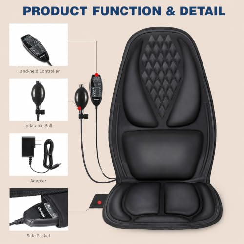 Vibration Massage Seat Cushion with Heat