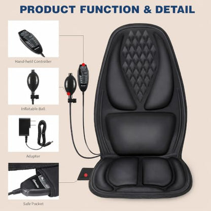 Vibration Massage Seat Cushion with Heat