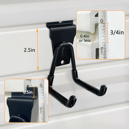 Slatwall Hooks Small U Slat Wall Hanging Hooks