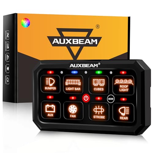 8 Gang Switch Panel RA80XL 5In Large Easy Control of Add‑On Devices