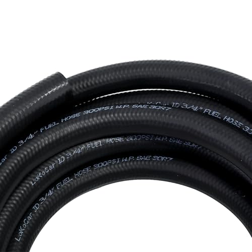 Rubber Fuel Hose Line Push Lock 3 (25 Foot)