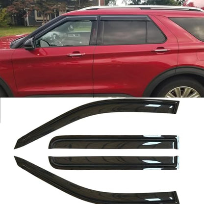 4pcs Original Window Visors for Ford Explorer 2020