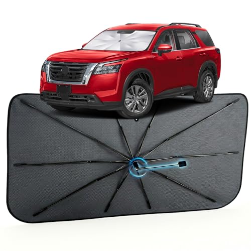 Car Windshield Sun Shade Umbrella for Nissan Pathfinder 2022