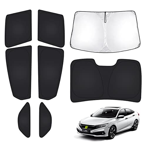 Windshield Sun Shade for Honda Civic 2016 (8 Count)