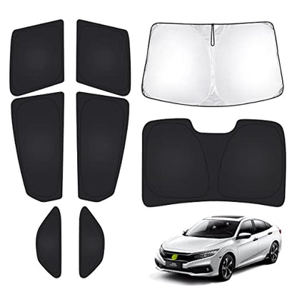Windshield Sun Shade for Honda Civic 2016 (8 Count)