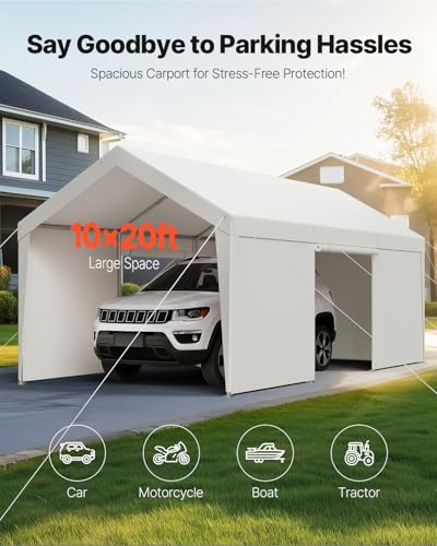 Carport 10 x 20 FT Outdoor Car Canopy