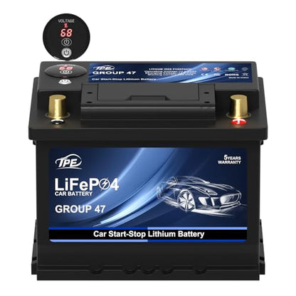 Car Start Stop Lithium Battery BCI Group47 LiFePO4 Lithium