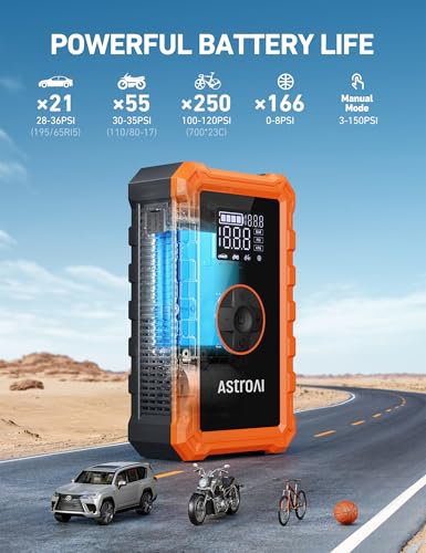 S8 Air Jump Starter with Air Compressor