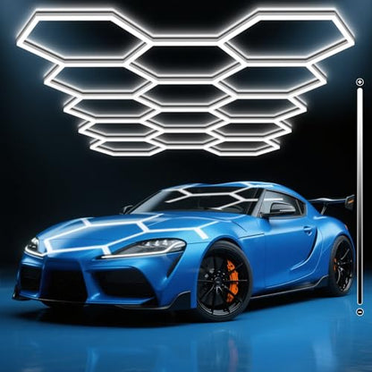 Hexagon Garage Lights
