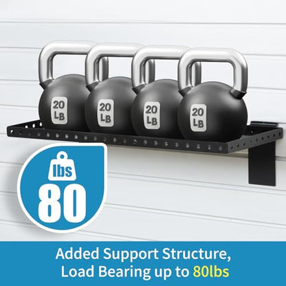 Slatwall Shelves 24x10 Inch (4 Count)