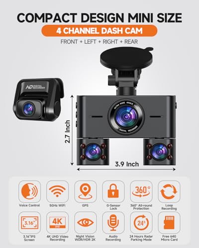 Dash Cam 360°