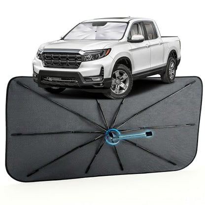 Car Windshield Sun Shade Umbrella for Honda Ridgeline 2017