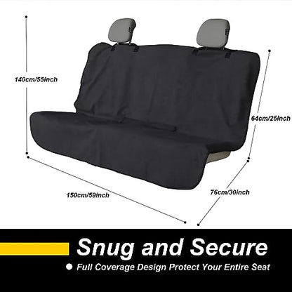 Back Seat Cover for Car Trucks Van SUV