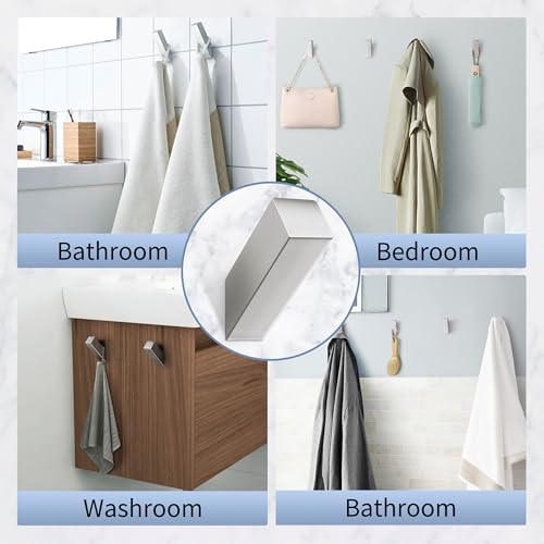 Towel Hooks Brushed Nickel Stainless Steel