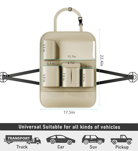 Backseat Car Organizer with Touch Screen