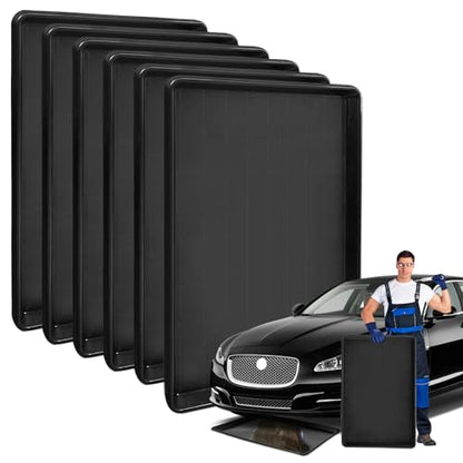 6Pcs Extra Large Car Oil Drip Pan