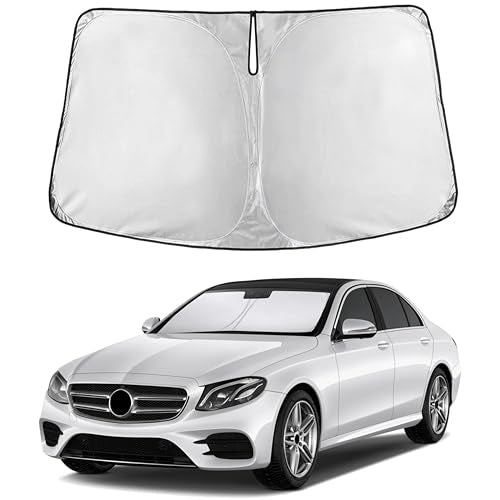 Windshield Sun Shade Compatible for Mercedes Benz E Class 2010