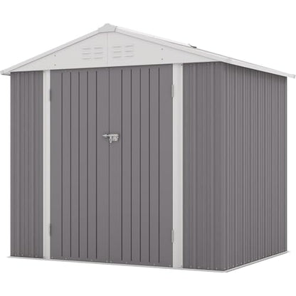 8x6 FT Outdoor Storage Shed