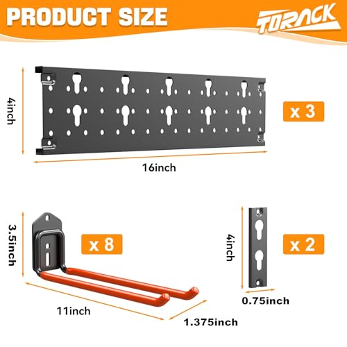 Garden Tool Organizer Wall Mounted