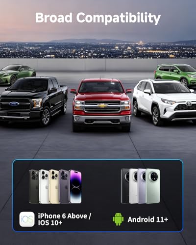 Wireless CarPlay Adapter for iPhone & Android