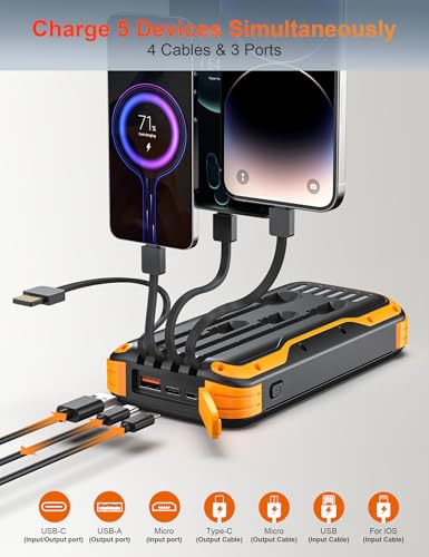 Solar Power Bank 40000mAh