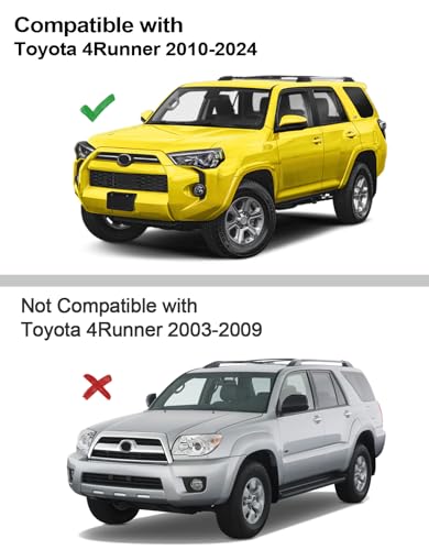 in Channel Window Visors Rain Guards for Toyota 4Runner 2010