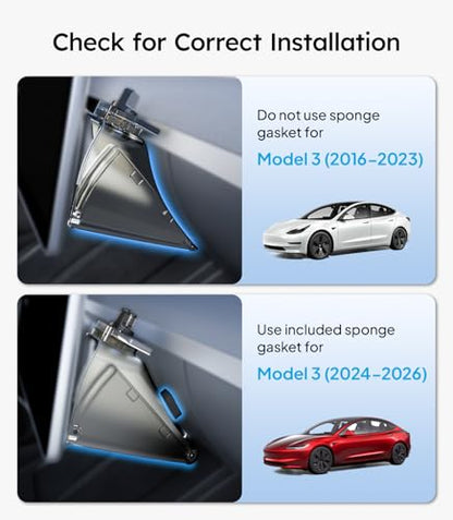 for Tesla Model 3 2016~2026 Under Screen Organizer