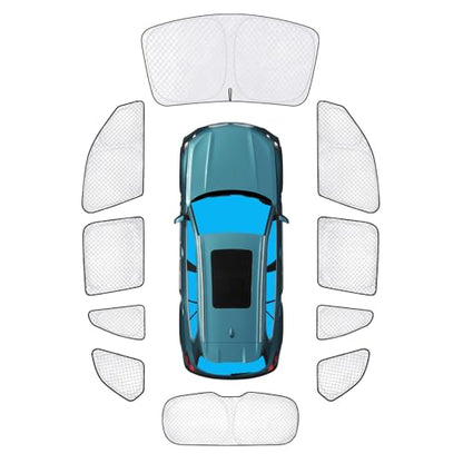 10pcs Thicken Sun Shades Custom Fit for BMW X5 Accessories 2019 (10 Count)