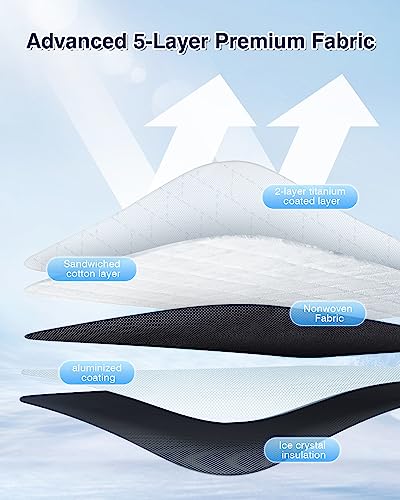 Non Peeling Sun Shade Fits for Ford Maverick 2022 2023 2024 2025 Ford Maverick Accessories Foldable Car Front Window Sunshade Windshield Sunshade UPF 50+
