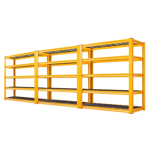 Orange Garage Shelving 3
