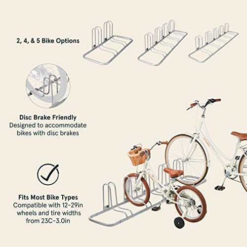 Stash Rack 2 4 & 5 Bike Floor Stand Bicycle Storage Organizer for Mountain Bike