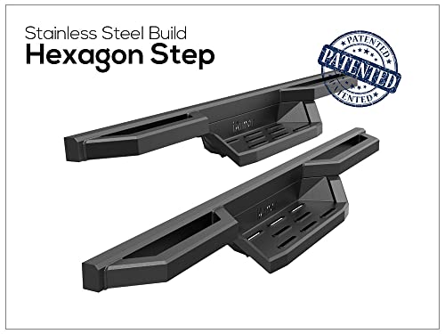 Stainless Steel Pocket Steps Running Boards Side Bars Compatible with Ford F150 2015