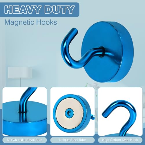 Magnetic Hooks Steel Tube Design for Cruise (10 Count)