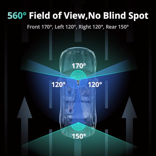 4 Channel 360° Dash Cam