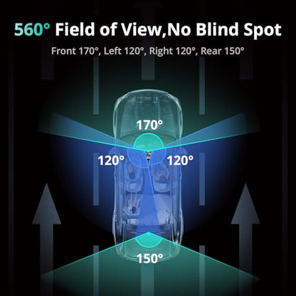 4 Channel 360° Dash Cam