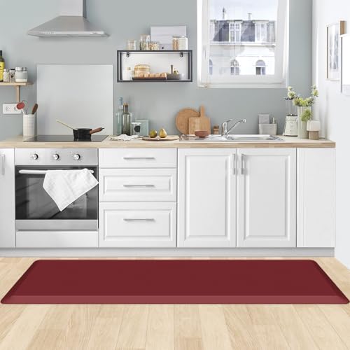 0.8" Thick Kitchen Mat Cushioned Anti Fatigue Rug Comfort Floor Mats