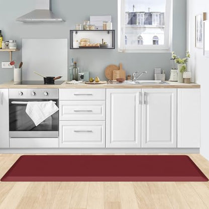 0.8" Thick Kitchen Mat Cushioned Anti Fatigue Rug Comfort Floor Mats