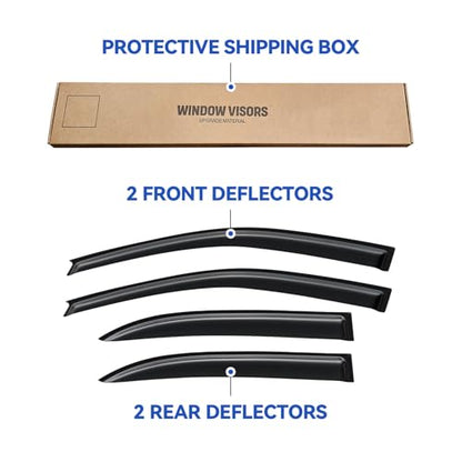 Window Visors Rain Guards for 2003