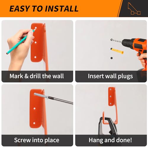 Chainsaw Holder Wall Mount