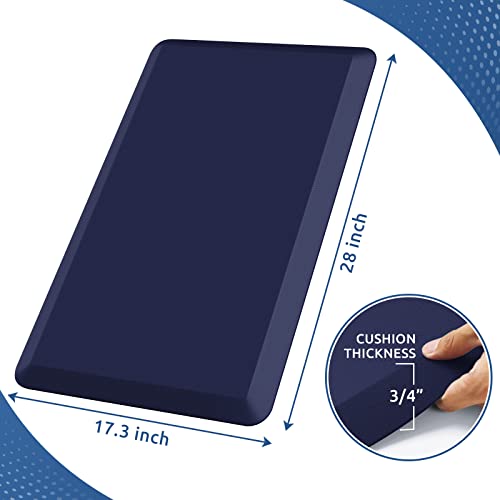 0.8" Thick Kitchen Mat Cushioned Anti Fatigue Rug Comfort Floor Mats
