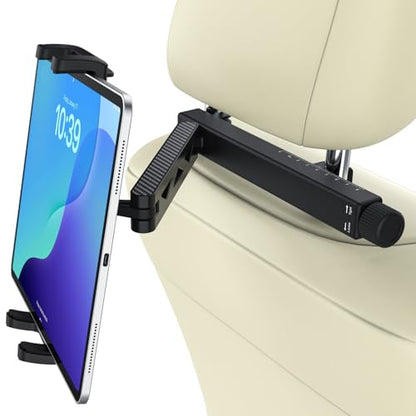 Car Headrest Tablet Holder for Backseat