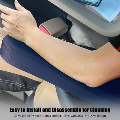 2PC Car Front Seat Armrest Covers