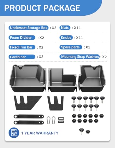 Under Seat Storage Box for 2019