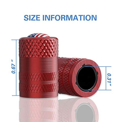 Tire Valve Stem Caps (4 Count)