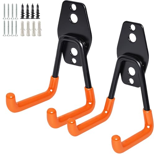 2 Pack Garage Storage Utility Hooks (2 Count)