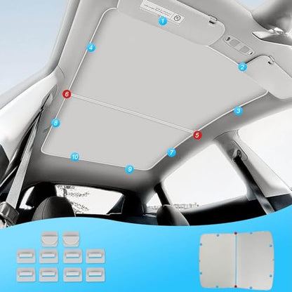 2020 2024 Tesla Model Y Sunshade Roof