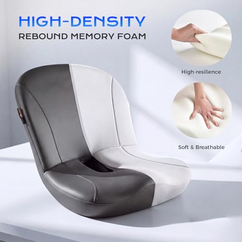Car Seat Cushion and Lumbar Support Pillow One Piece