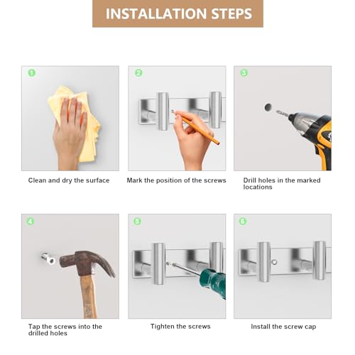 Wall Mounted Coat Rack
