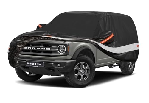 10 Layers SUV Car Cover Custom Fit for Ford Bronco 4 Door