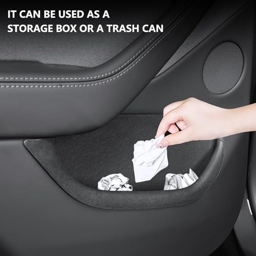 Door Side Storage Box Compatible with 2025 2026 Tesla Model Y Juniper Accessories